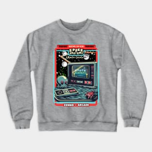 Space Academy - beyond the Void (Galactic Creatures) Zenno Arcade Crewneck Sweatshirt